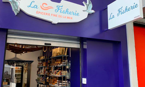 Point de vente, la fischerie, nice