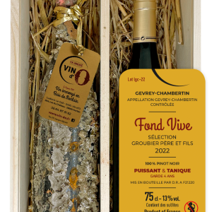Coffret Effet mer Grand Cru Gevrey-Chambertin Fond Vive 2022
